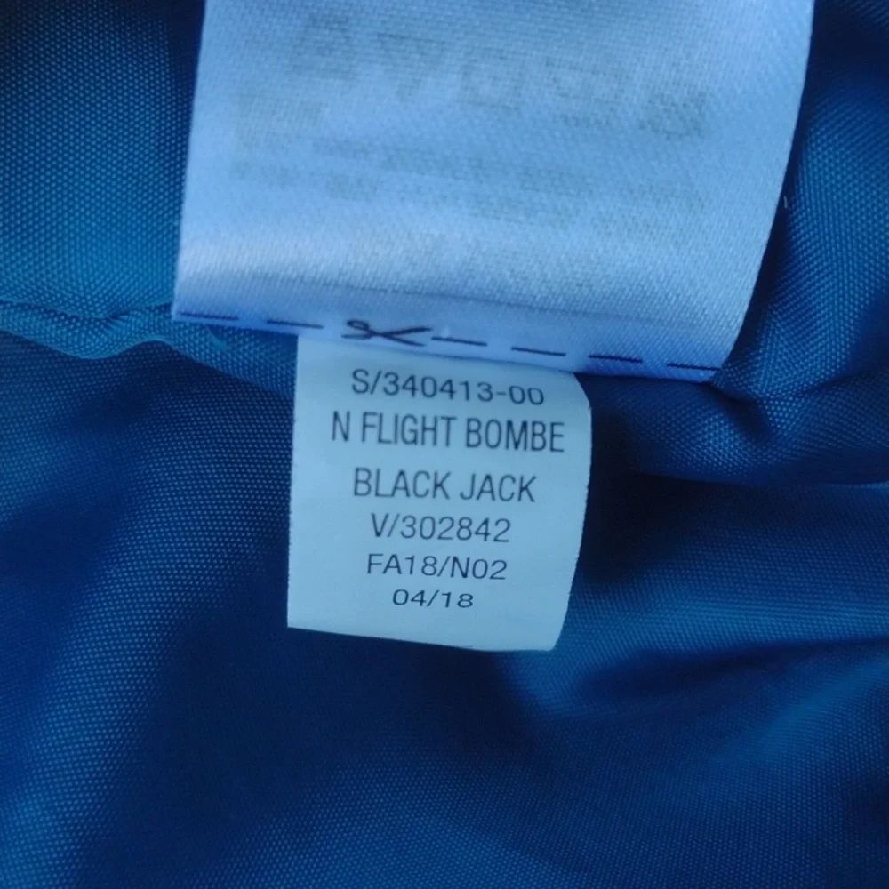 Old Navy Black Bomber Jacket Youth Large (10-12)